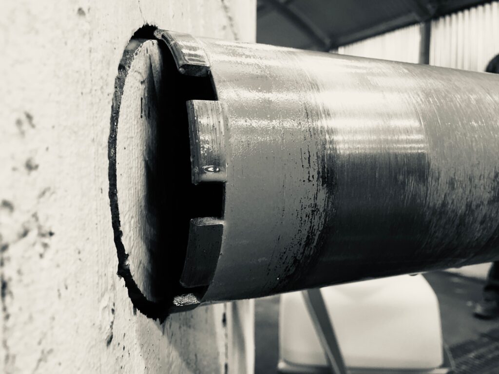 Angled Core Drilling Photo